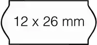 PRIJSETIKET 12X26MM OPEN-DATA C6