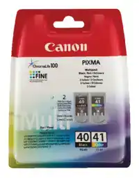 INKTCARTRIDGE CANON PG-40 + CL-41 ZWART