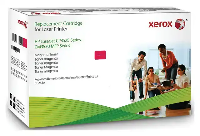 TONERCARTRIDGE XEROX HP CE253A 504A