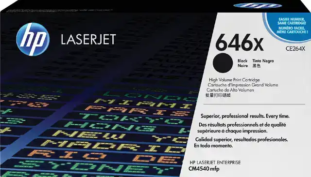 TONERCARTRIDGE HP CE264X 646X ZWART