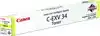 TONERCARTRIDGE CANON C-EXV 34 GEEL