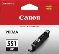 INKTCARTRIDGE CANON CLI-551 ZWART