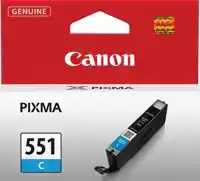 INKTCARTRIDGE CANON CLI-551 BLAUW