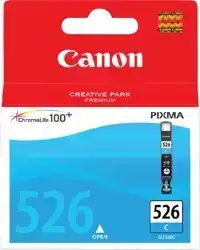 INKTCARTRIDGE CANON CLI-526 BLAUW