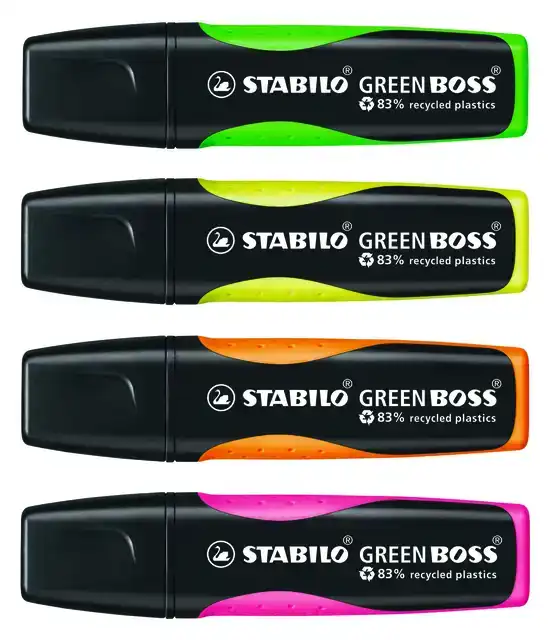 MARKEERSTIFT STABILO GREEN BOSS 6070/24