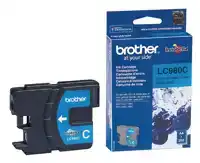 INKTCARTRIDGE BROTHER LC-980C BLAUW