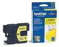 INKTCARTRIDGE BROTHER LC-980Y GEEL