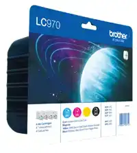 INKTCARTRIDGE BROTHER LC-970VALBP ZWART