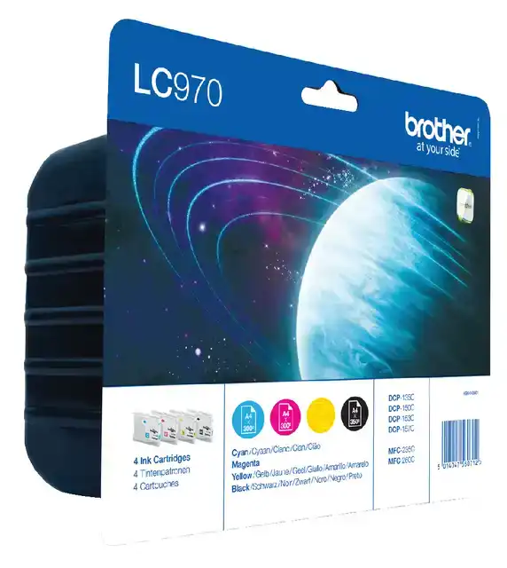 INKTCARTRIDGE BROTHER LC-970VALBP ZWART