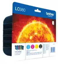 INKTCARTRIDGE BROTHER LC-980VALBP ZWART