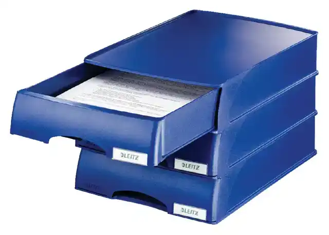 BRIEVENBAK LEITZ PLUS MET LADE A4 MAXI