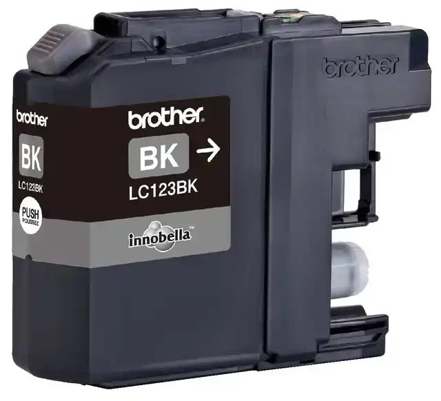 INKTCARTRIDGE BROTHER LC-123BK ZWART