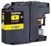 INKTCARTRIDGE BROTHER LC-123Y GEEL