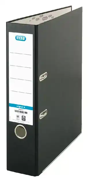 ORDNER ELBA SMART A4 80MM GEWOLKT ZWART