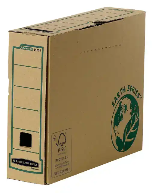 OPBERGDOOS BANKERS BOX EARTH 80MM A4