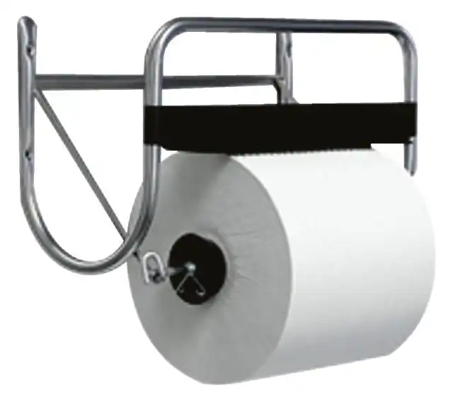 POETSPAPIERDISPENSER SATINO CR1 ZILVER