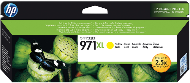 INKTCARTRIDGE HP CN628AE 971XL GEEL
