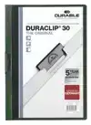KLEMMAP DURABLE DURACLIP A4 3MM 30V DGN