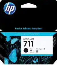 INKTCARTRIDGE HP CZ129A 711 ZWART