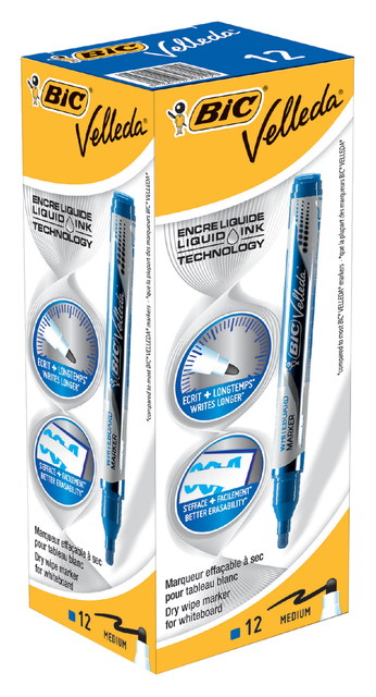 WHITEBOARDMARKER BIC LIQUID ROND M