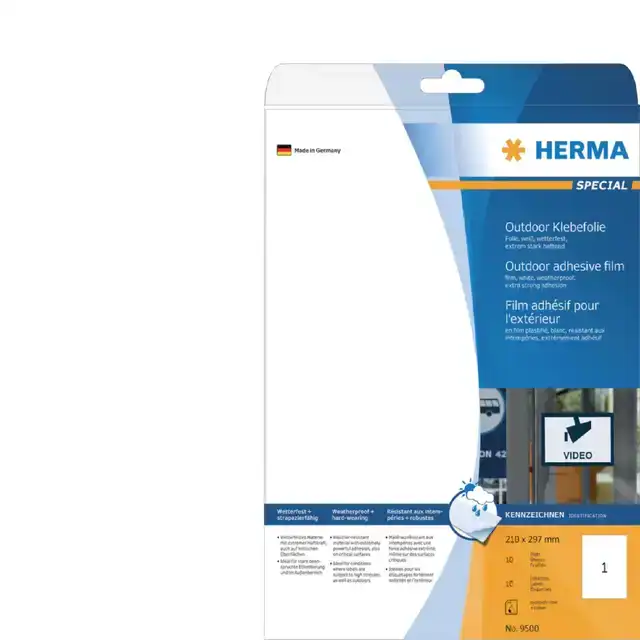 ETIKET HERMA 9500 A4 210X297MM 10ST