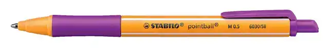 BALPEN STABILO POINTBALL 6030/58 M LILA