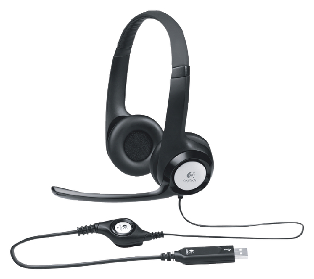 HEADSET LOGITECH H390 OVER EAR USB