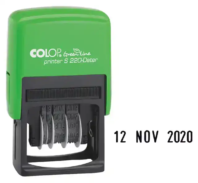 DATUMSTEMPEL COLOP PRINTER S 220 GREEN