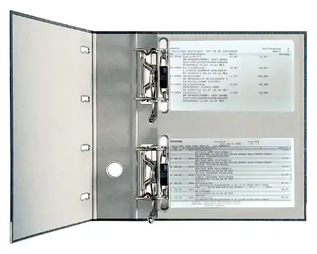 ORDNER LTZ 1092 GIRO-BANK 2MECH 75MM