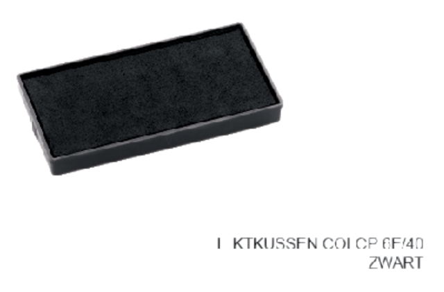 STEMPELKUSSEN COLOP E40 ZWART