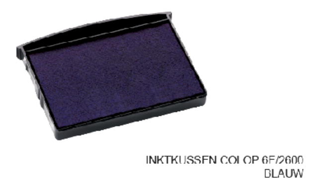 STEMPELKUSSEN COLOP E2600 BLAUW