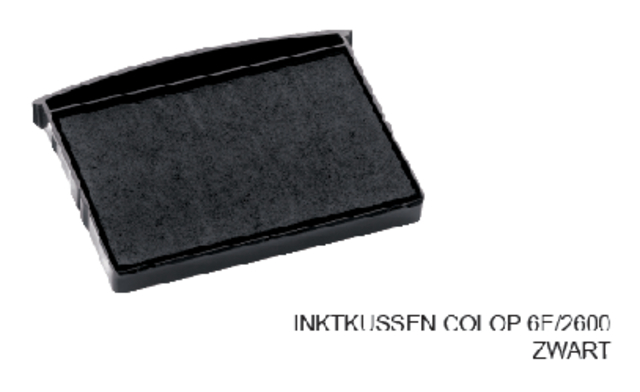 STEMPELKUSSEN COLOP E2600 ZWART