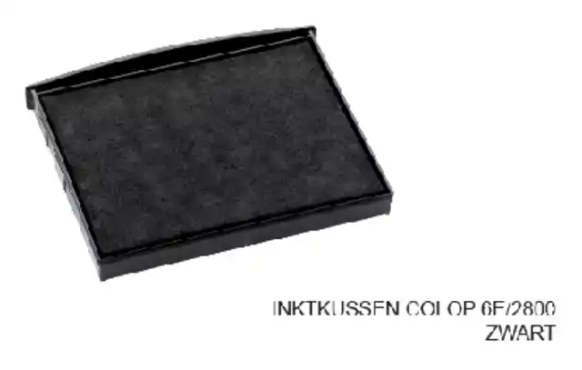 STEMPELKUSSEN COLOP E2800 ZWART
