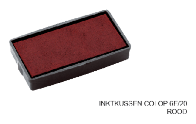 STEMPELKUSSEN COLOP E20 ROOD