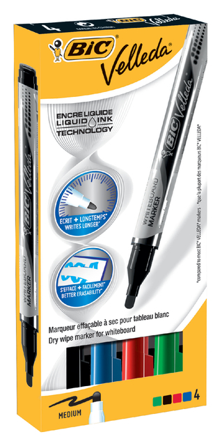 WHITEBOARDMARKER BIC LIQUID ROND M