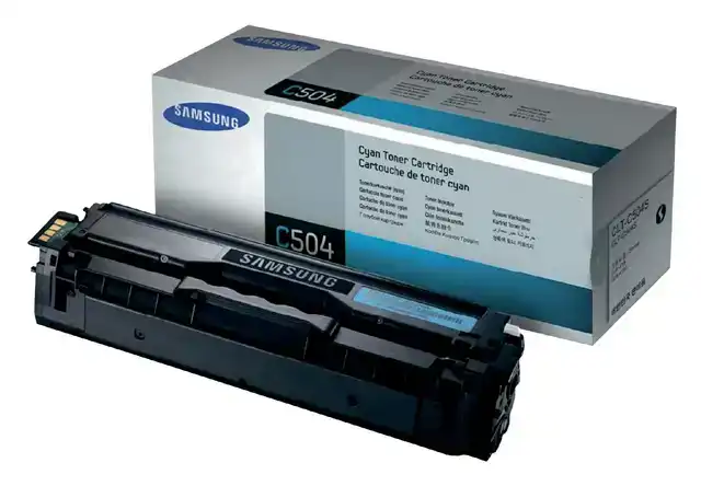 TONERCARTRIDGE SAM/HP CLT-C504S BLAUW