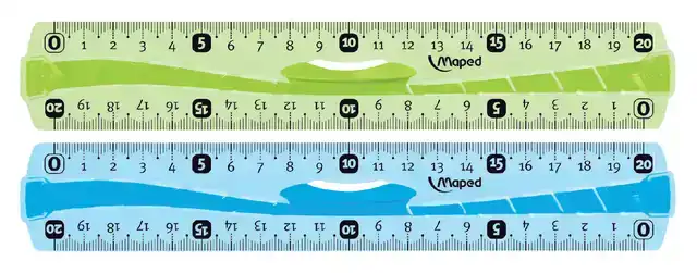 LINIAAL MAPED FLEX MET GRIP 20CM