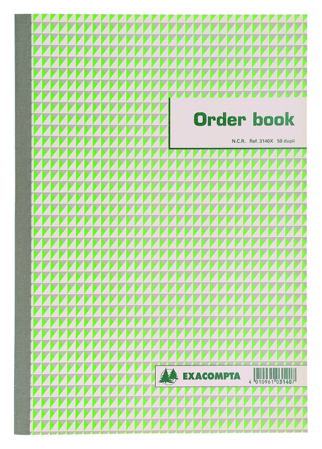 ORDERBOEK EXACOMPTA 297X210MM 50X2VEL
