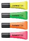 MARKEERSTIFT STABILO 72/24 NEON GEEL