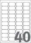 ETIKET AVERY L7654-100 45.7X25.4MM WIT