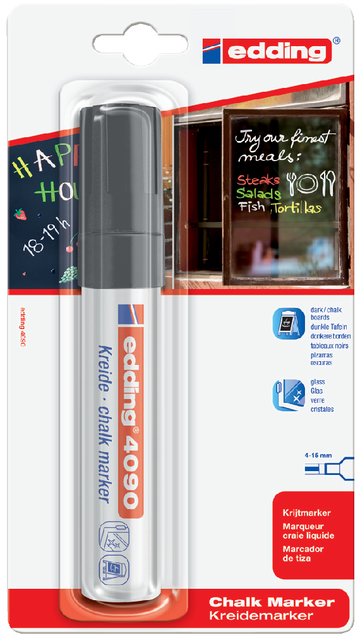 KRIJTSTIFT EDDING 4090 WINDOW BLOK