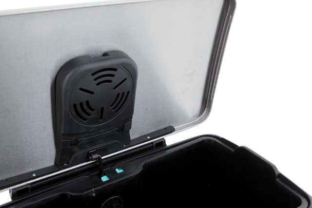 AFVALBAK EKO E-CUBE PEDAALEMMER 50LITER