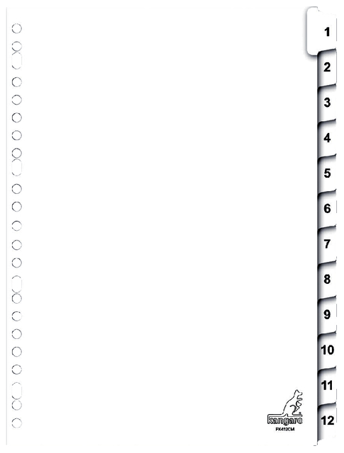 TABBLAD KANGARO 23R PK412CM 1 12