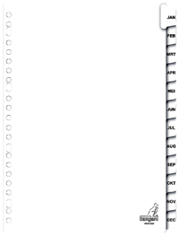 TABBLAD KANGARO 23R PK412JM 12 DELIG