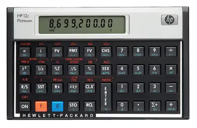 REKENMACHINE HP 12C PLATINUM