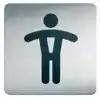 INFOBORD PICTOGRAM DURABLE VIERKANT WC