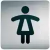 INFOBORD PICTOGRAM DURABLE VIERKANT WC