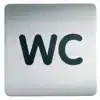 INFOBORD PICTOGRAM DURABLE VIERKANT WC