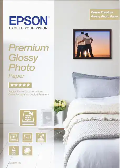 INKJETPAPIER EPSON S042155 A4 255GR