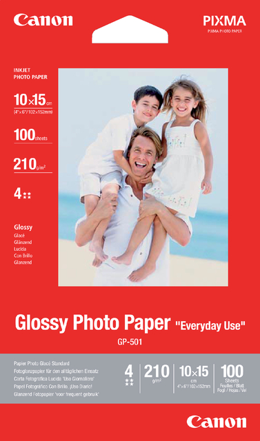 FOTOPAPIER CANON GP-501 10CMX15CM 200GR